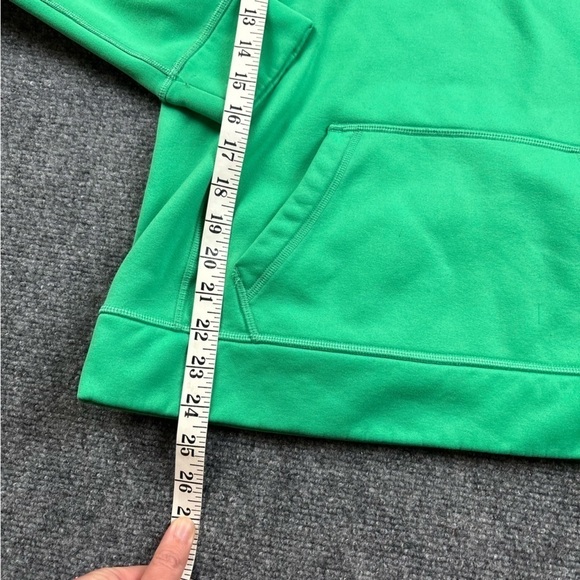 THE NORTH FACE Women’s Green/Blue Hooded Logo Sweatshirt Size: Medium - Picture 7 of 8